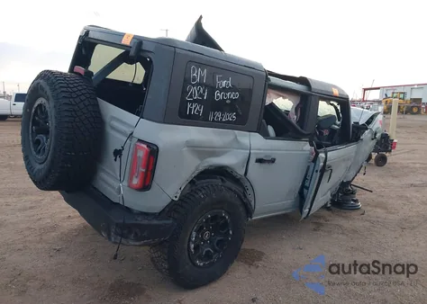 2024 Ford Bronco Wildtrak from USA, damaged, VIN 1FMEE2BP0RLA11424